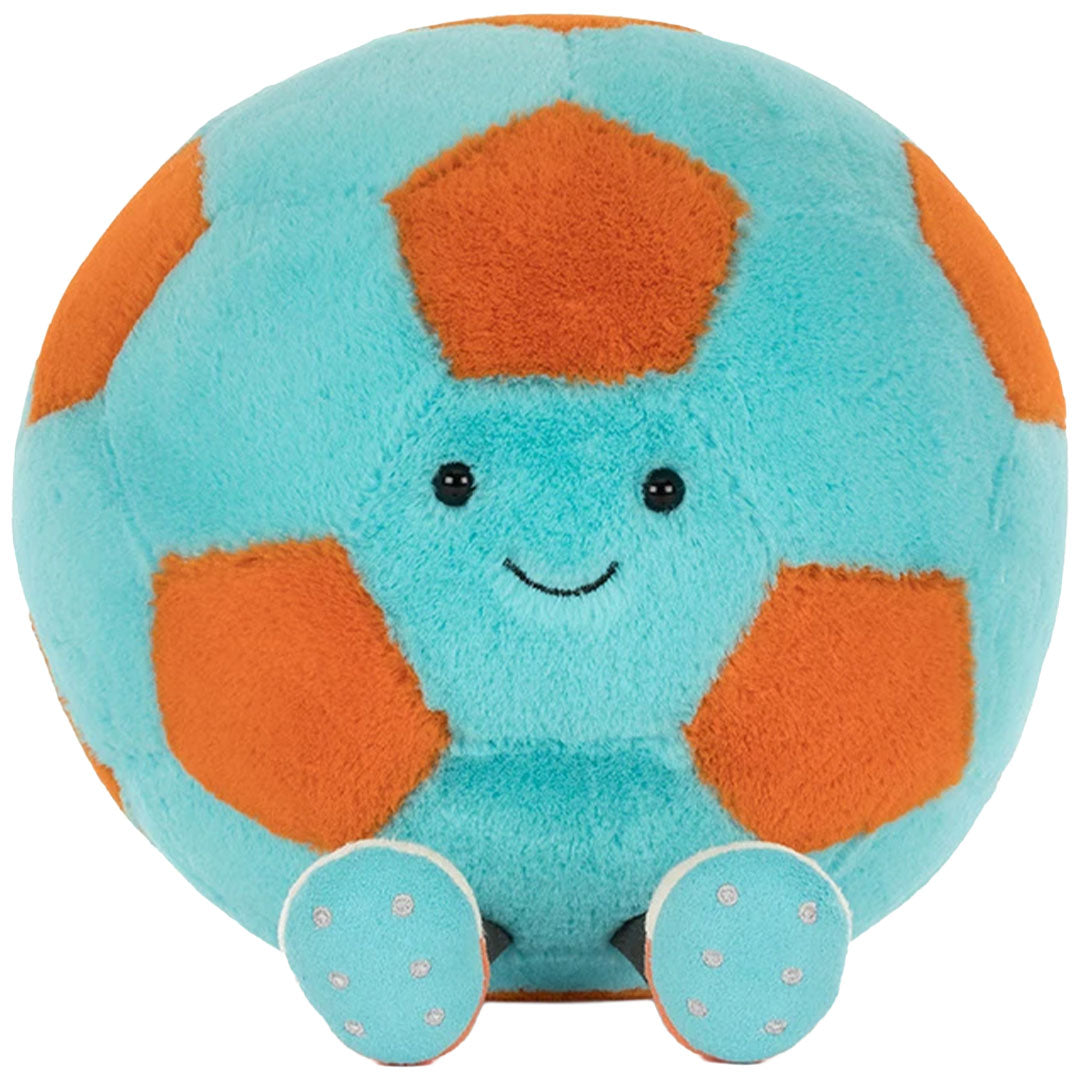 jellycat amuseables knuffelbal football - 27 cm | AS2FB | 3