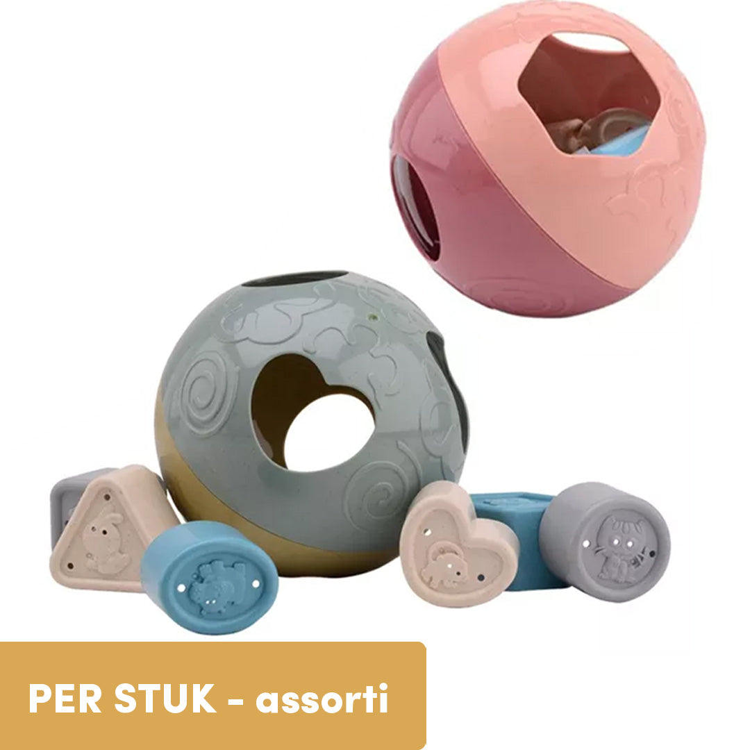 johntoy vormendoos rond - assorti | JT22284 | 