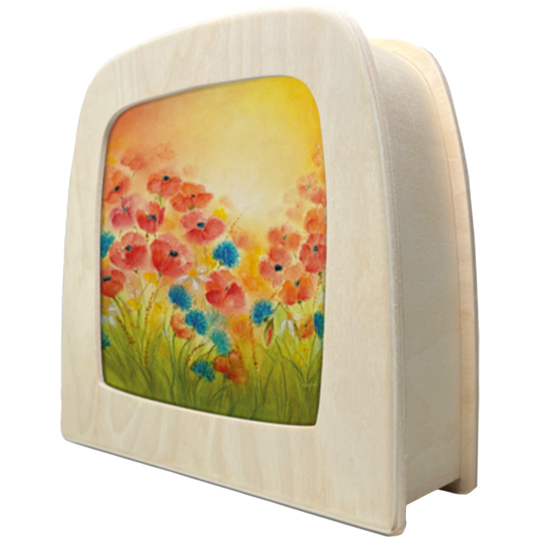 toverlux toverplaat voor toverlamp - poppy fields | BA-SIL-PF | 2
