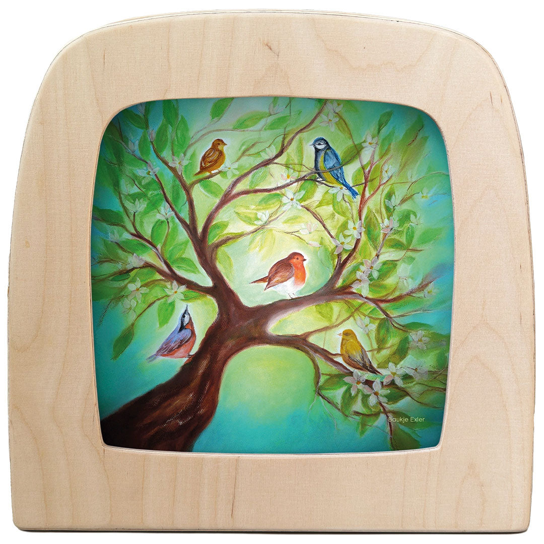 toverlux toverplaat voor toverlamp - birds | BA-SIL-BI | 