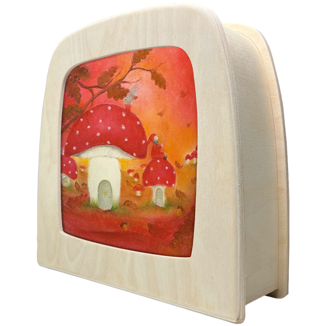 toverlux toverplaat voor toverlamp - red autumn | BA-SIL-RA | 2