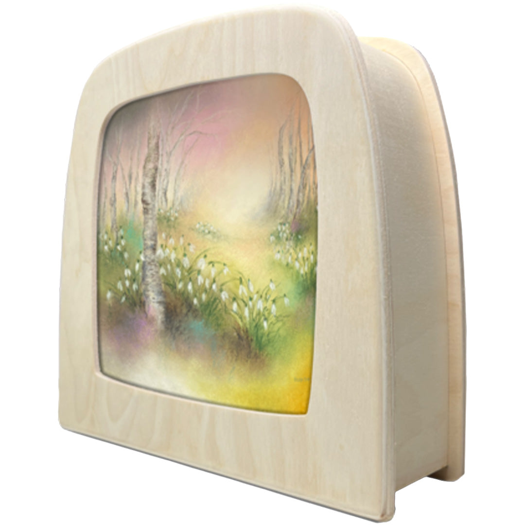 toverlux toverplaat voor toverlamp - snowdrops | BA-SIL-SW | 2