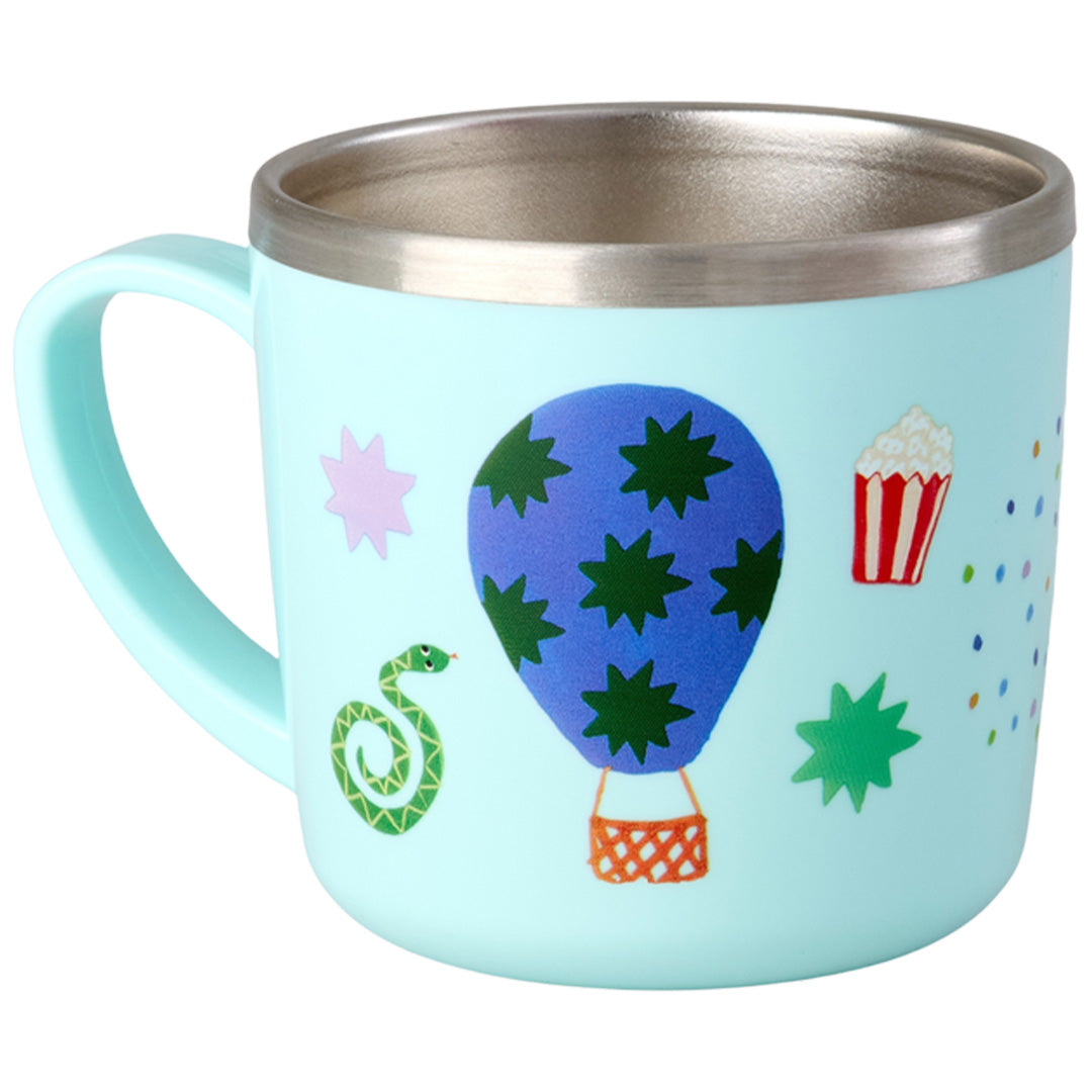 rice rvs kinderbeker fun fair - mint - 260 ml