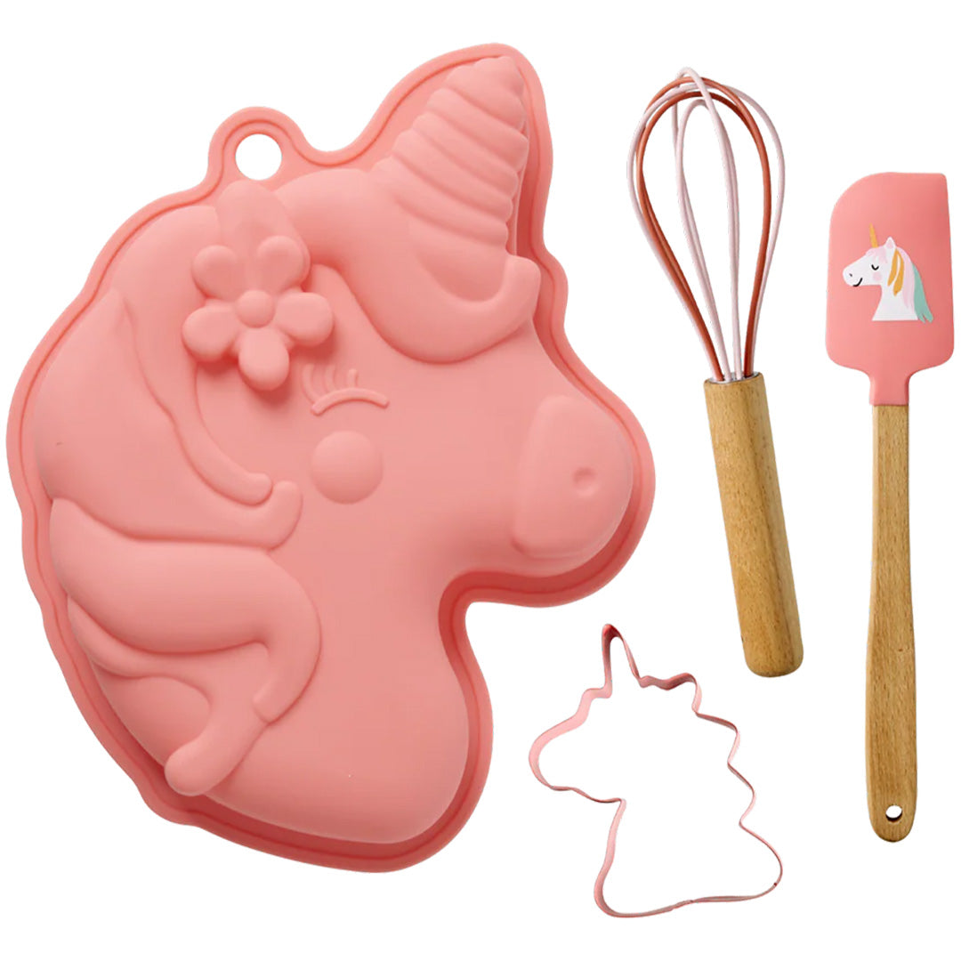 rice bakset unicorn love - coral - 4st | BAFOR-4ZUNILO | 