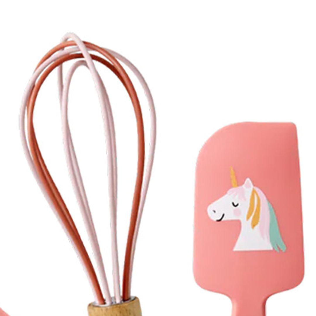 rice bakset unicorn love - coral - 4st | BAFOR-4ZUNILO | 4