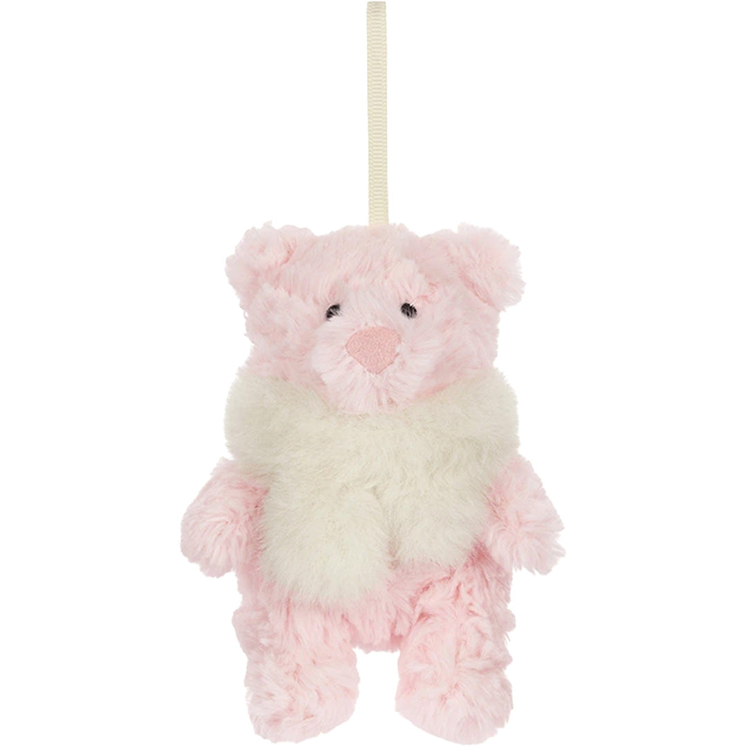 jellycat kersthanger leola bear winter warmer - 10 cm | BARL6D | 