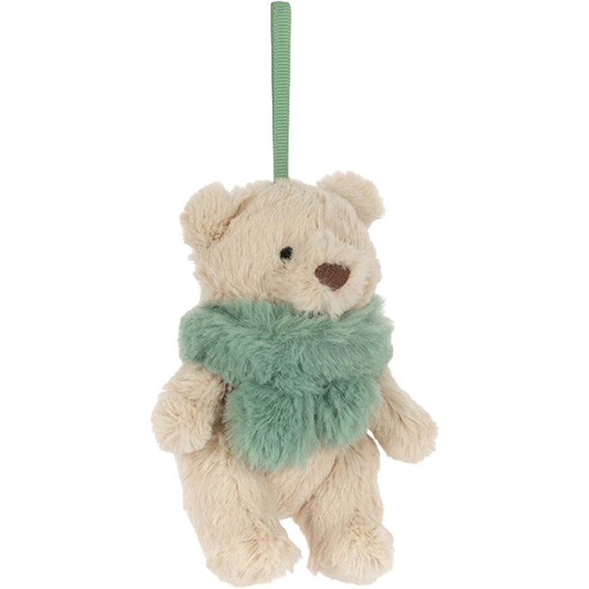 jellycat knuffelbeer bartholomew jr winter warmer - 10 cm | BARS6DEC | 