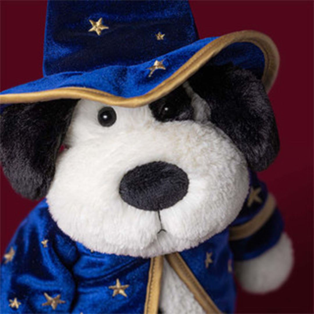 jellycat knuffelpuppy rufferty - wizzard - 31 cm | BAS3BCPW | 2