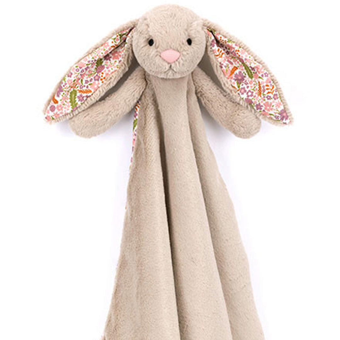 BLNK2BM | jellycat knuffeldekentje bashful konijn - beige - petal - 70x56 cm | 6