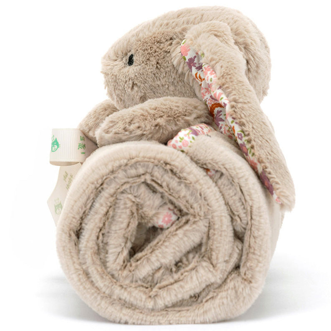 BLNK2BM | jellycat knuffeldekentje bashful konijn - beige - petal - 70x56 cm | 4