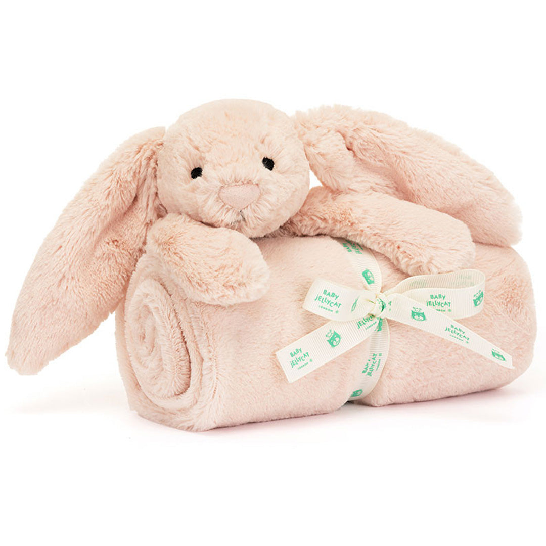 BLNK4BLU | jellycat knuffeldekentje bashful konijn - blush - 70x56 cm | 2