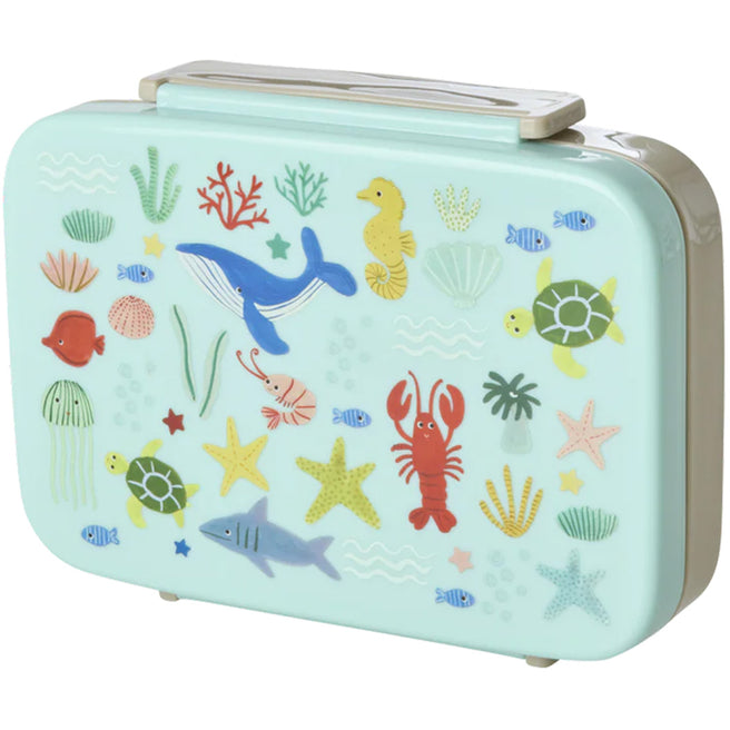 rice bento broodtrommel - blue ocean | BXLUN-OCEB | 