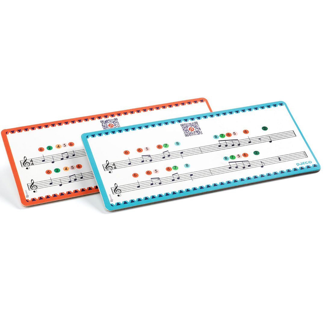 djeco tongtrommel animambo - rood | DJ06039 | 2