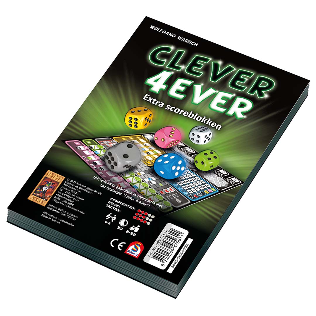 Clever 4ever scoreblokken | 999-CLE11 | 0