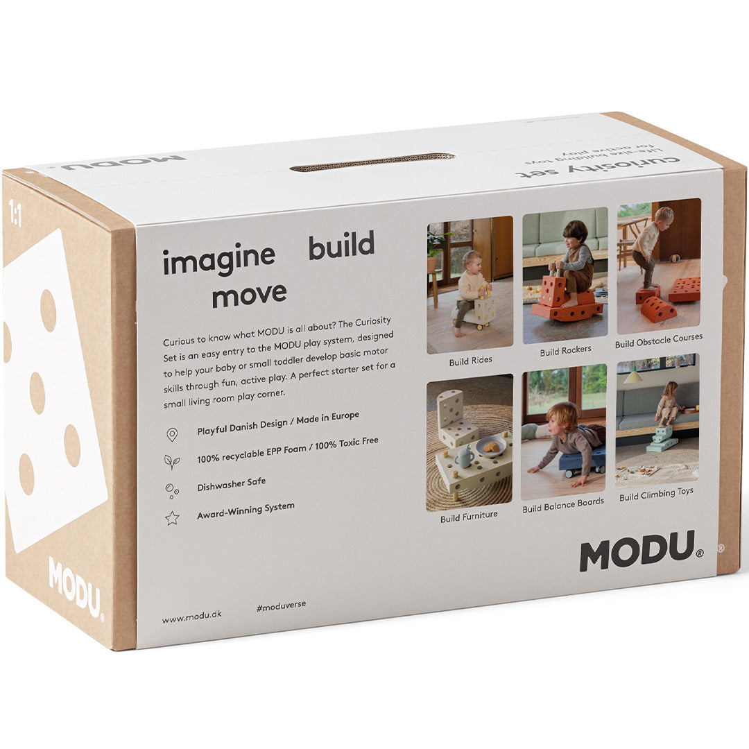 modu bouwset curiosity - blauw - 14st | M-SET-CUR-DB-SB | 6