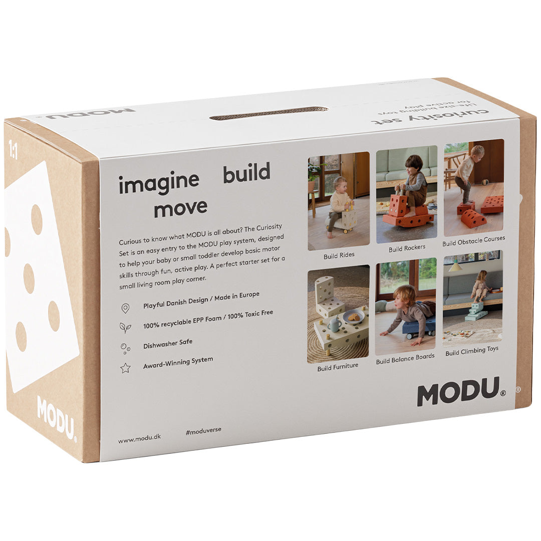 modu bouwset curiosity - ocean mint - 14st | M-SET-CUR-OM-FG | 6