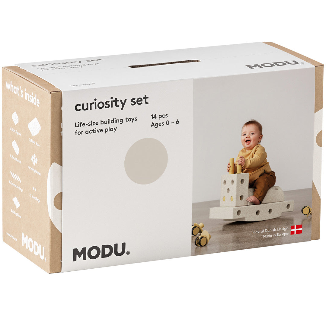modu bouwset curiosity - sand grey - 14st | M-SET-CUR-SG-HY | 