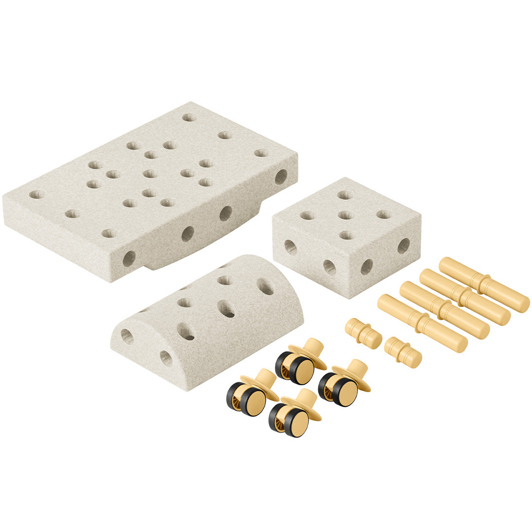 modu bouwset curiosity - sand grey - 14st | M-SET-CUR-SG-HY | 3