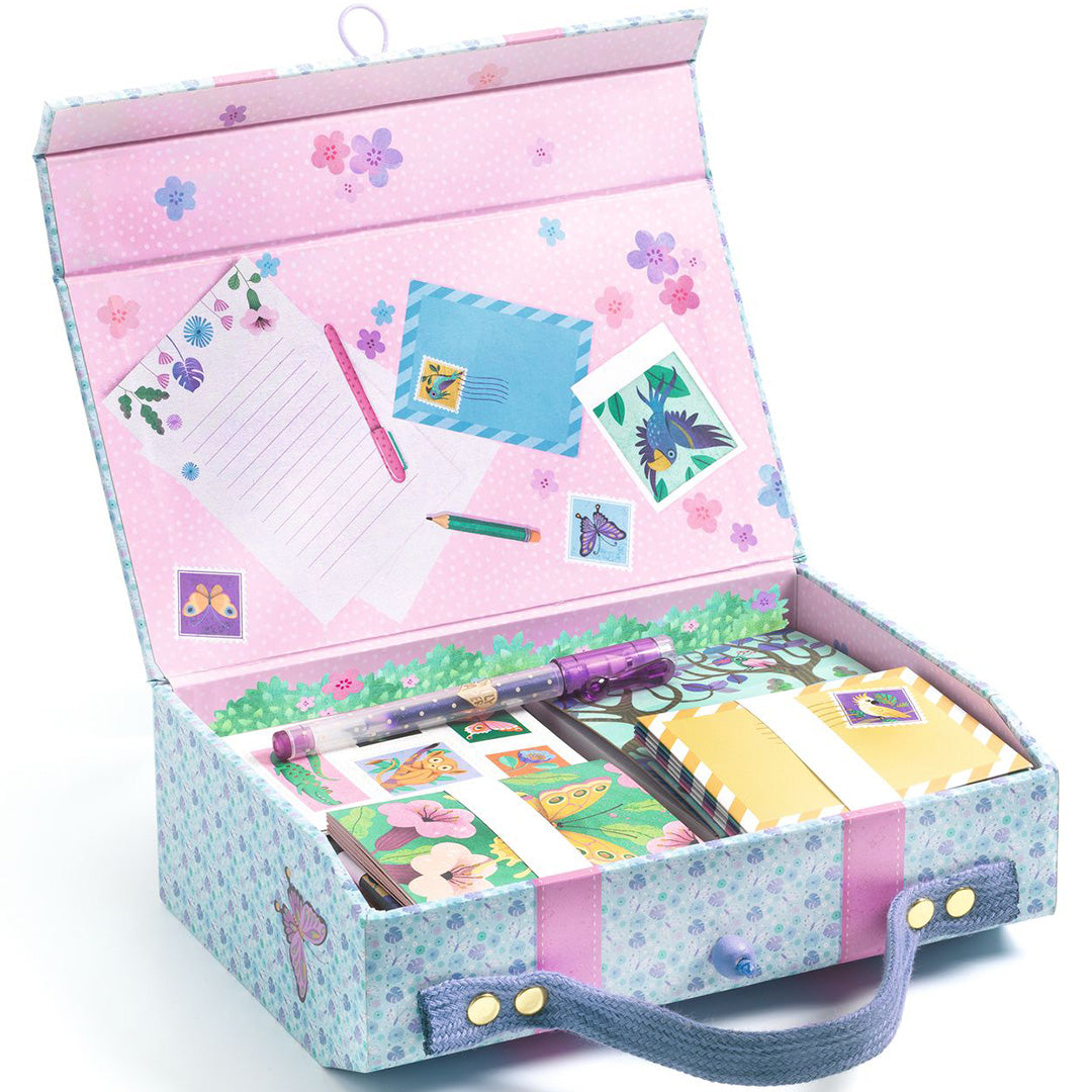 djeco stationary koffer marie - tropical garden | 1