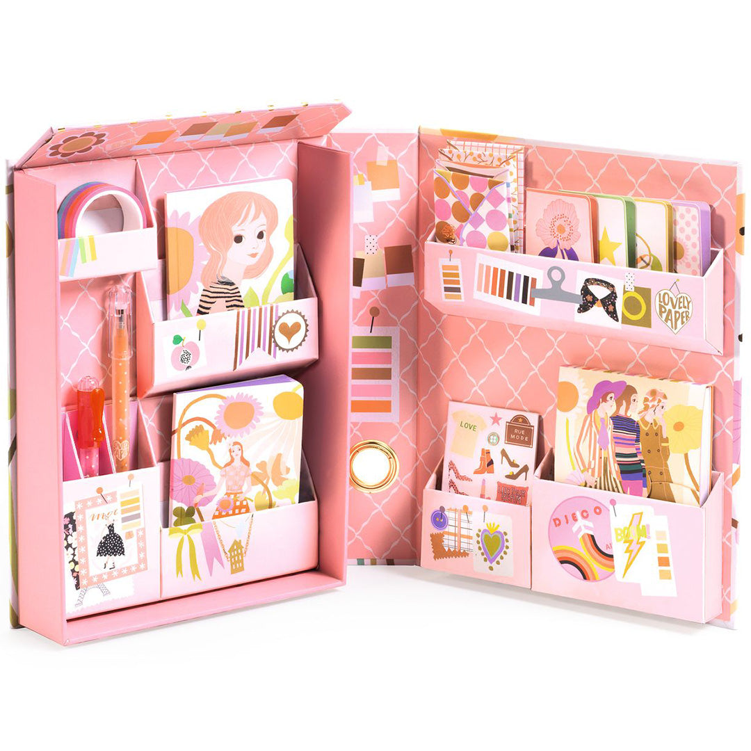 djeco stationary box tinou - fashion | 1