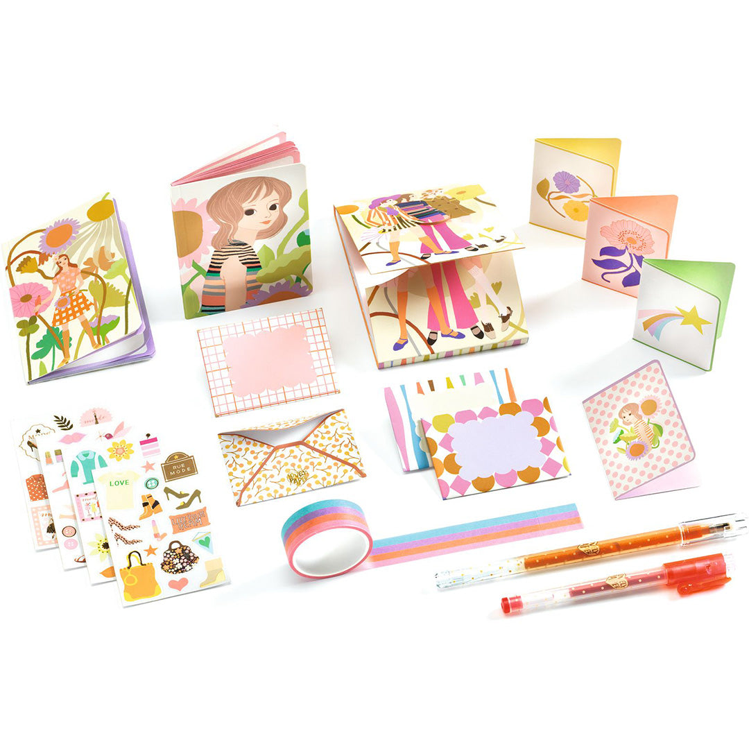 djeco stationary box tinou - fashion | 2