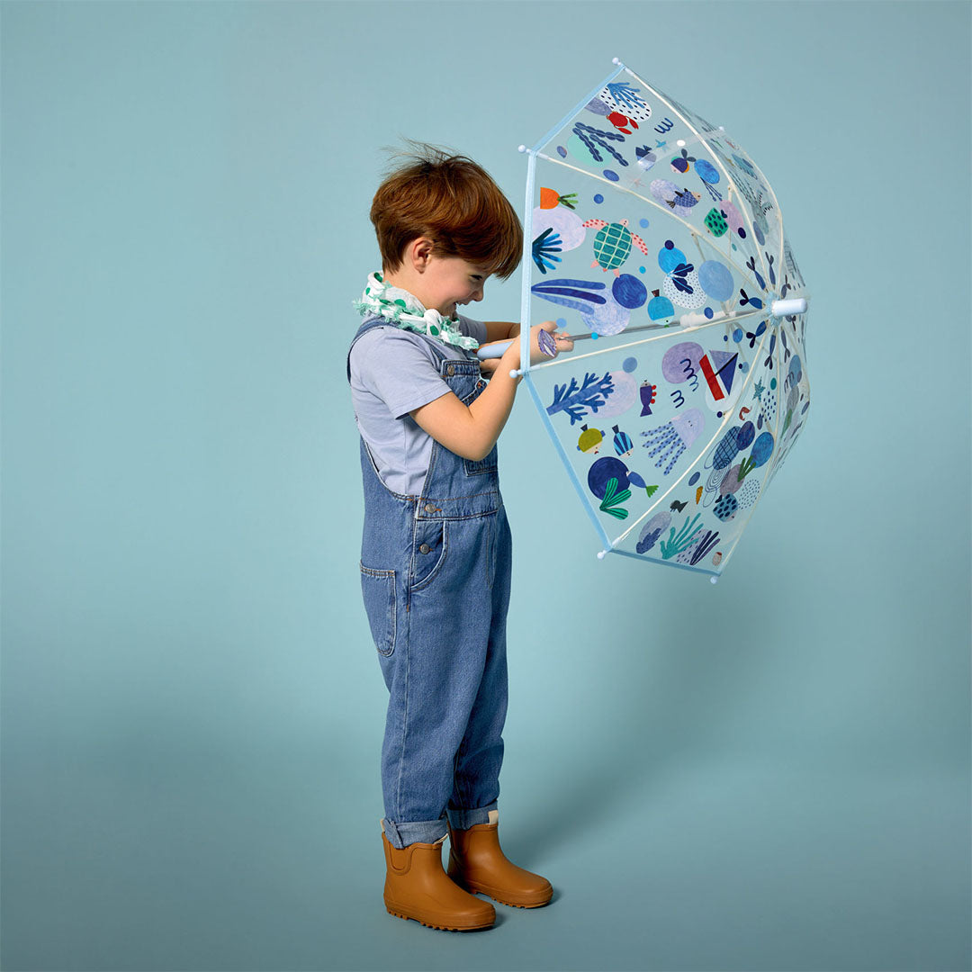 djeco kinderparaplu zeedieren