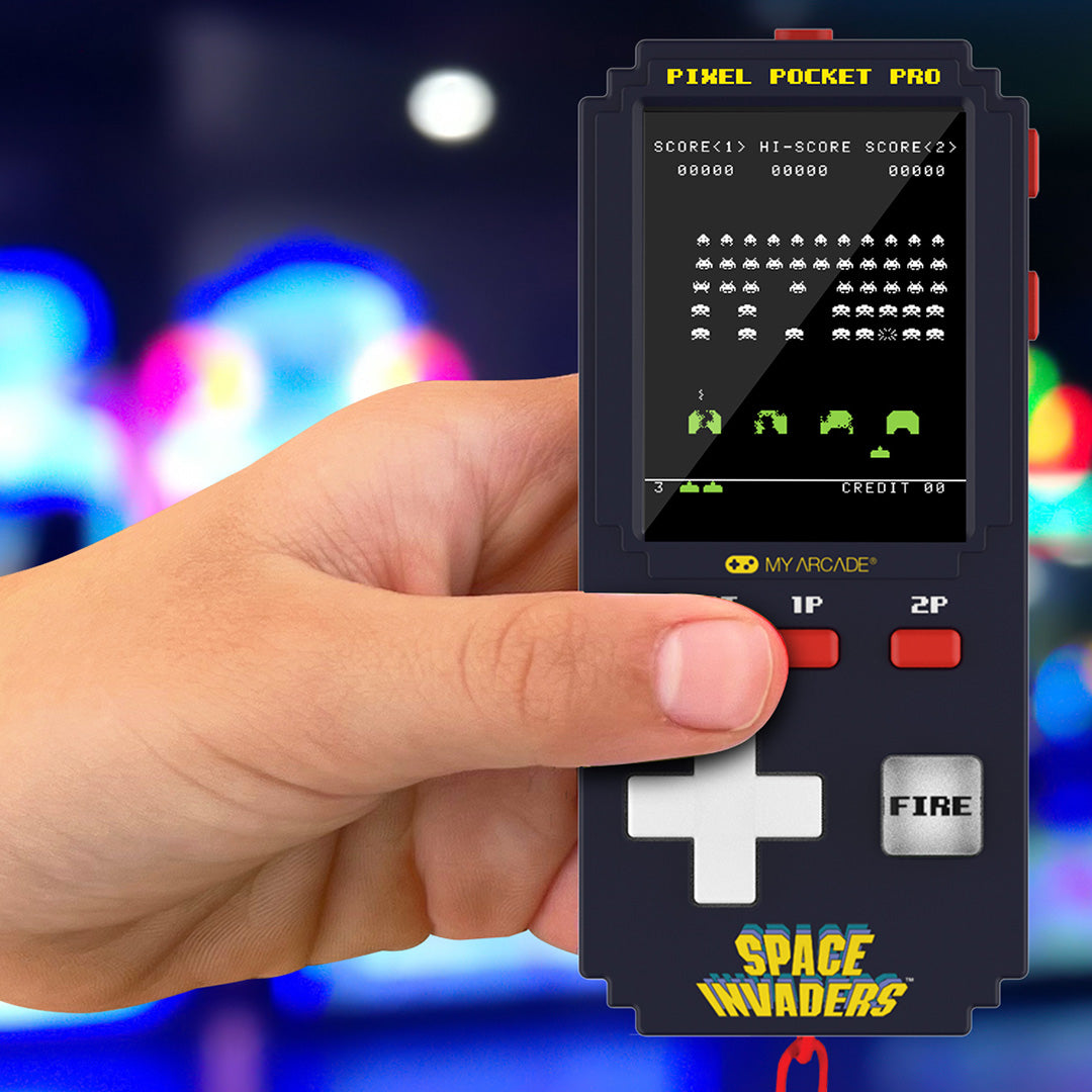 my arcade pocket spelcomputer pixel pro - space invaders | DGUNL-7133 | 2