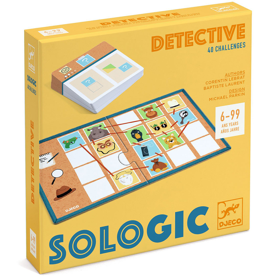 DJ00828 | djeco puzzelspel sologic - detective | 1
