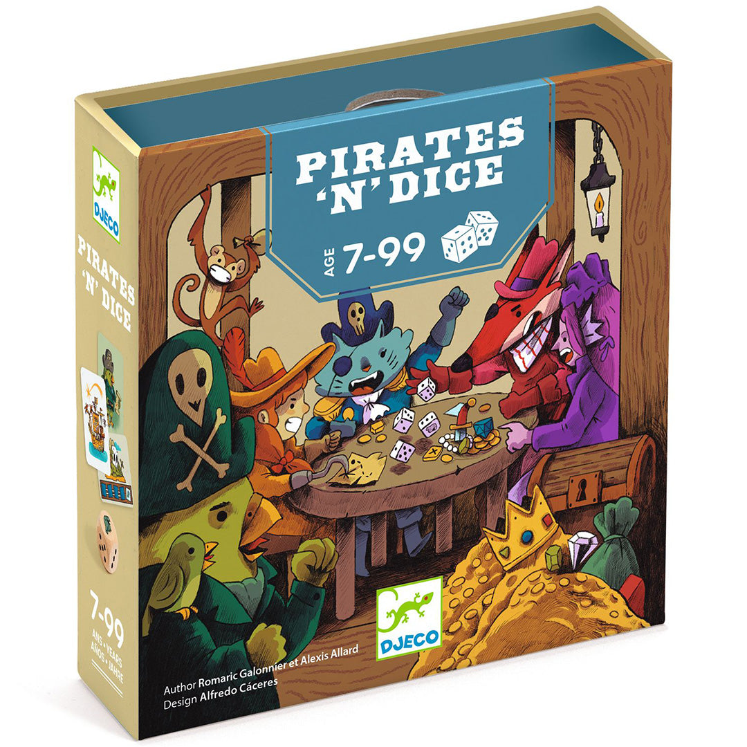 DJ00830 | djeco dobbelspel pirate 'n' dice | 1