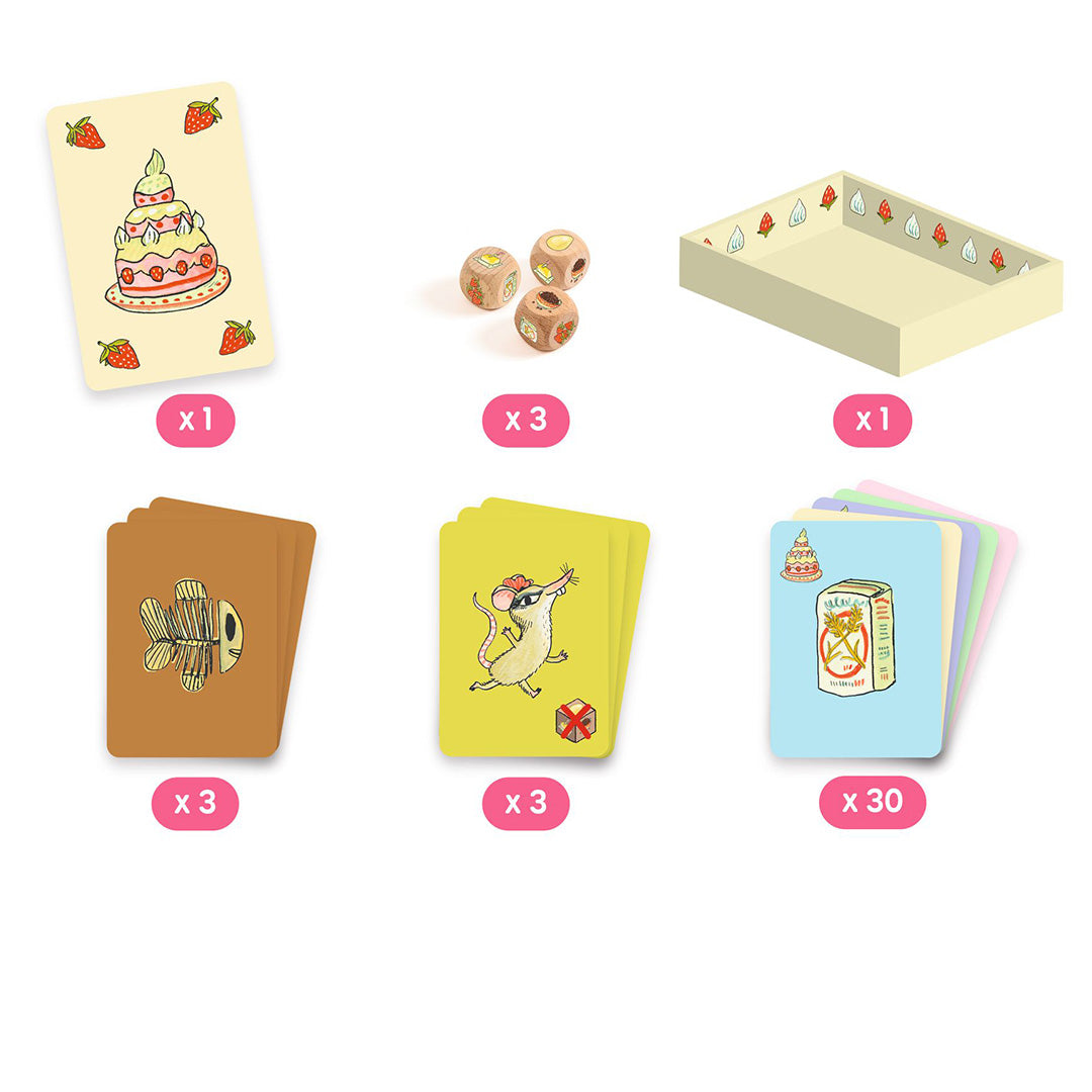 DJ00836 | djeco dobbelspel sugarcake | 2