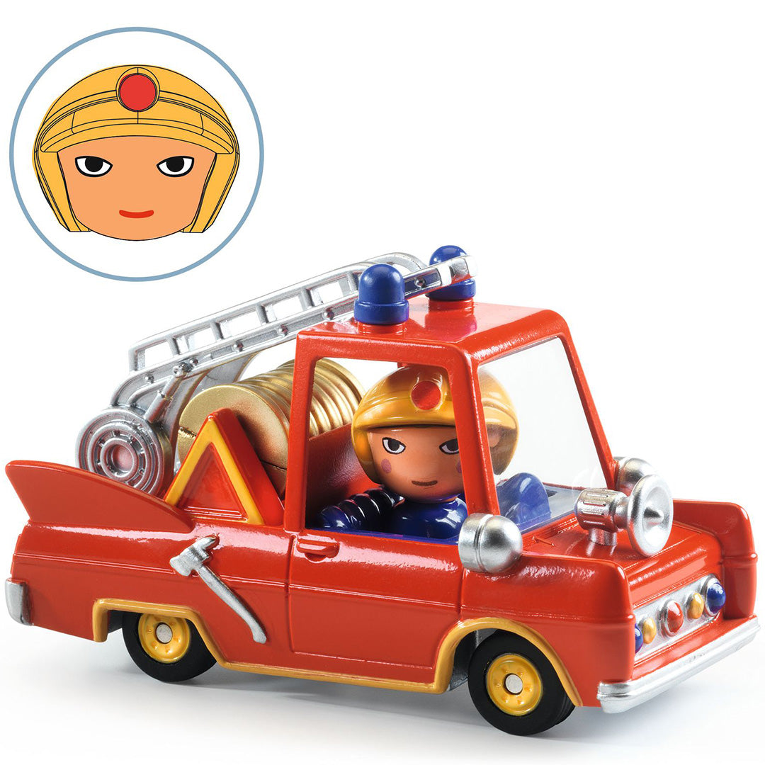 DJ05459 | djeco brandweerauto little fire truck | 2