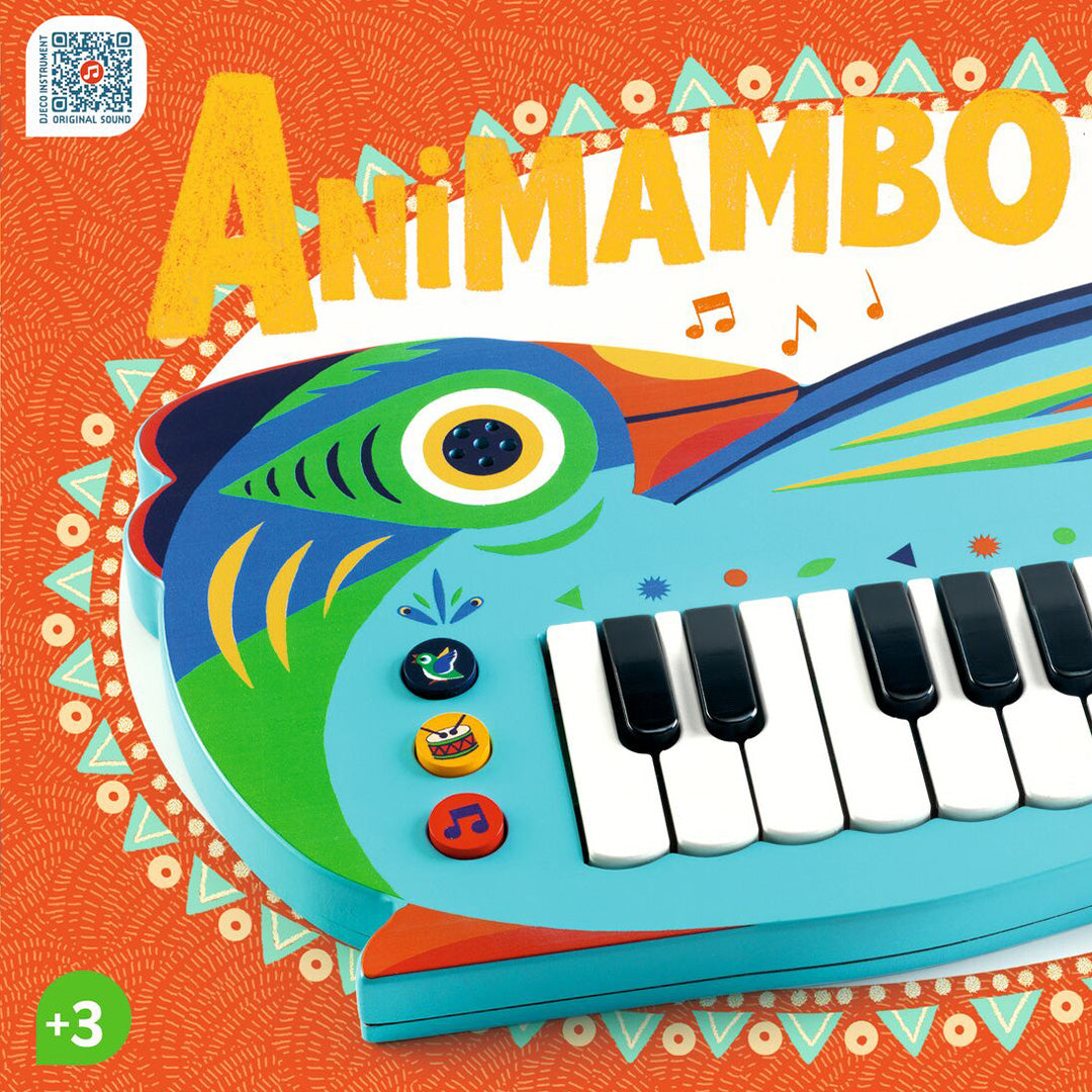 djeco keyboard vogelgeluiden
