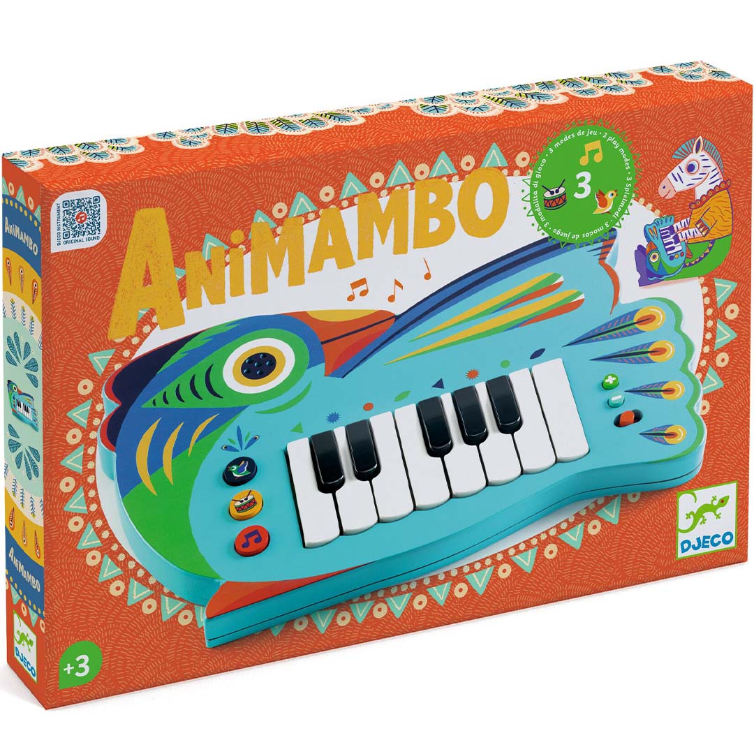 djeco keyboard vogelgeluiden