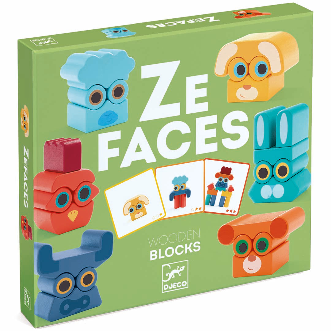 djeco spel ze faces | DJ06439 | 1