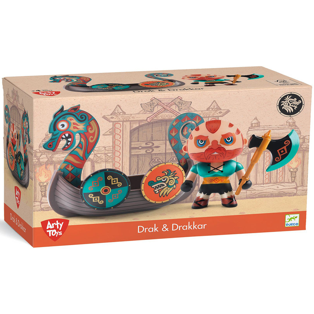 djeco arty toys - drak & drakkar 2