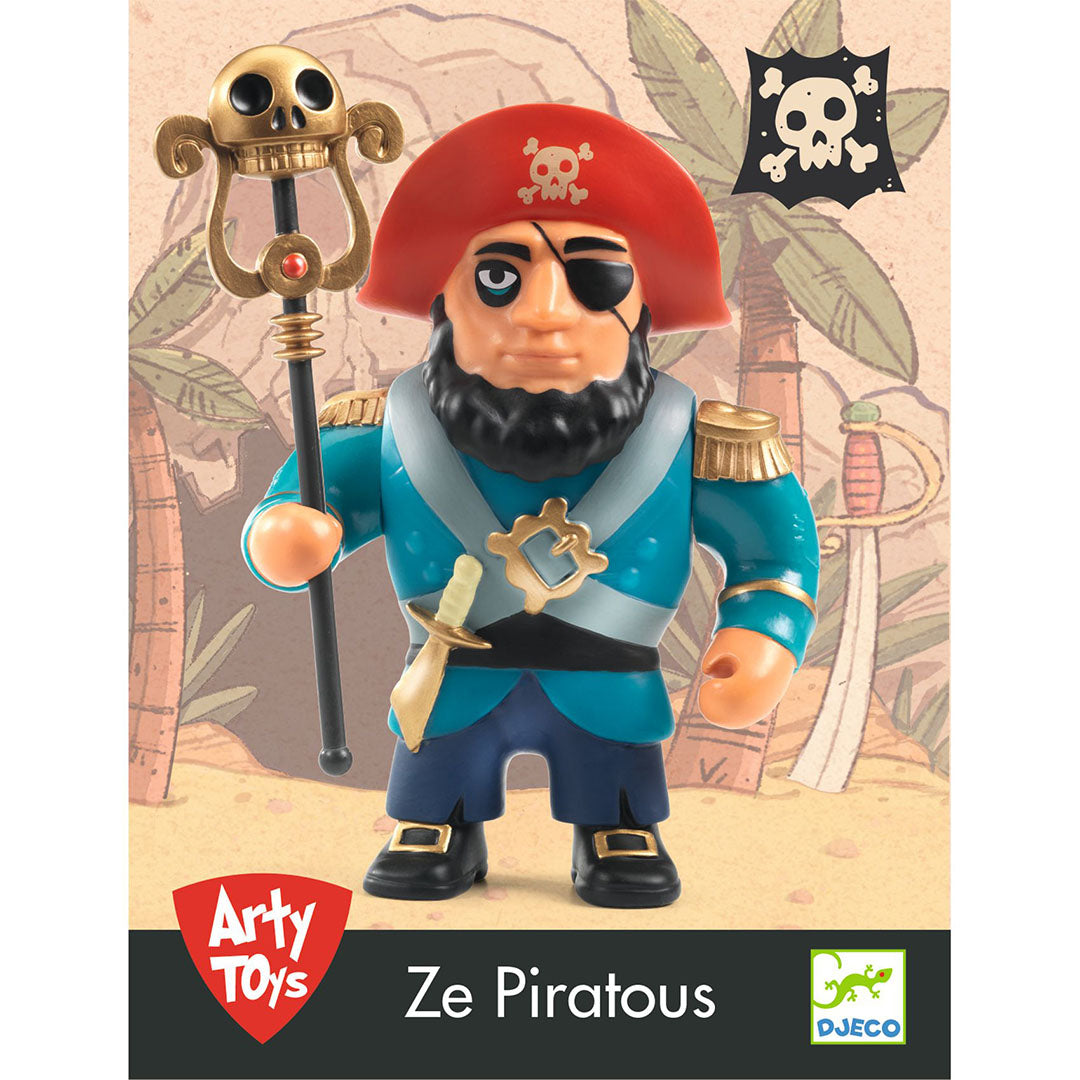 DJ06851 | djeco arty toys - ze piratous | 4