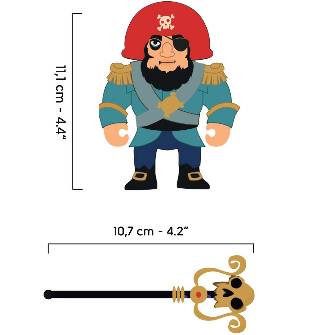 DJ06851 | djeco arty toys - ze piratous | 3