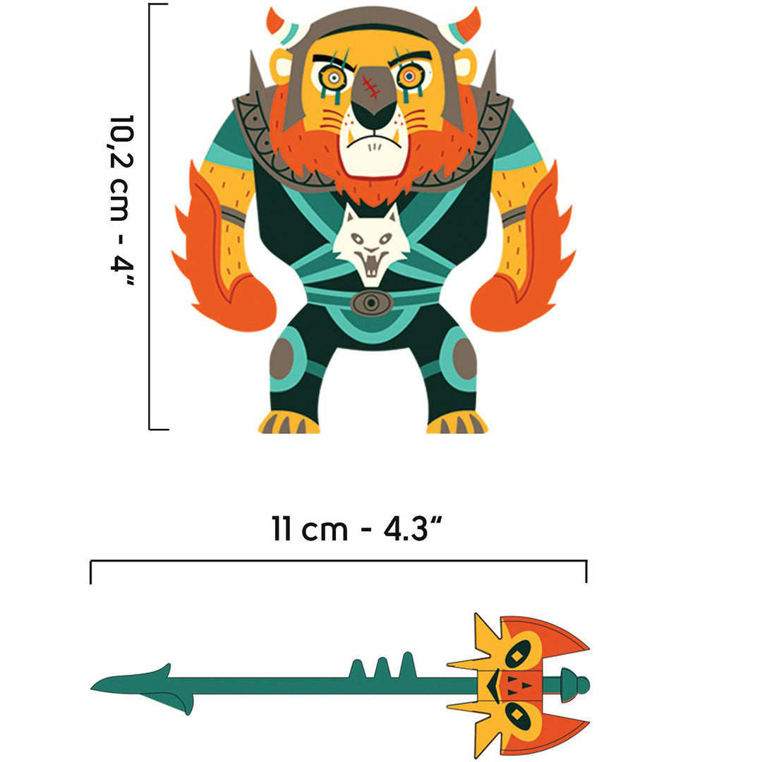 DJ06917 djeco arty toys - ze furious | 3