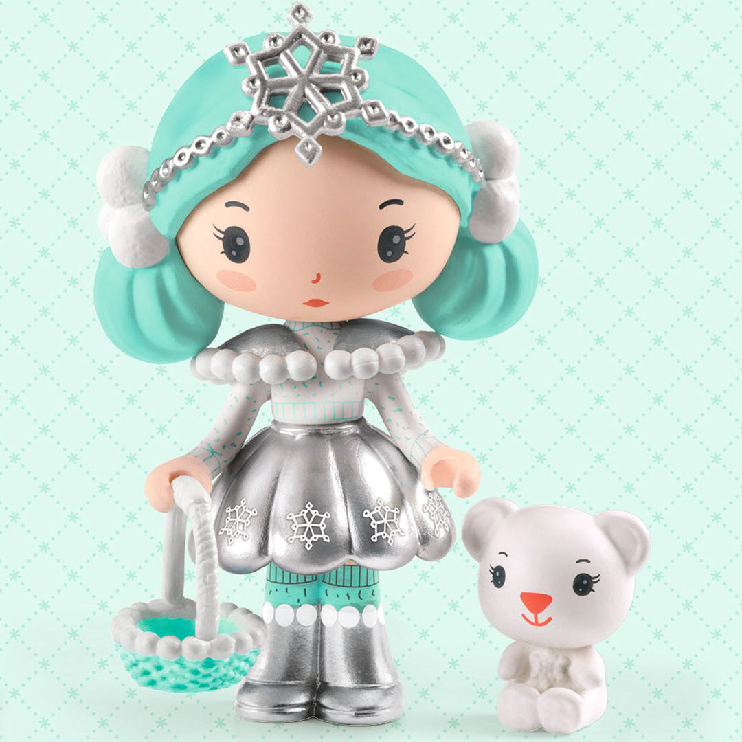 djeco tinyly speelfiguur - neige & nours | 3