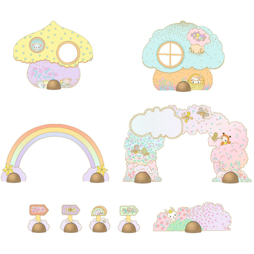 djeco tinyly vloerpuzzel puzzl'up lily - 33-delig | 5