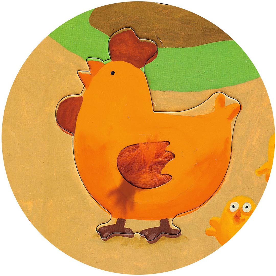 djeco sensorische puzzel boerderij - 20st
