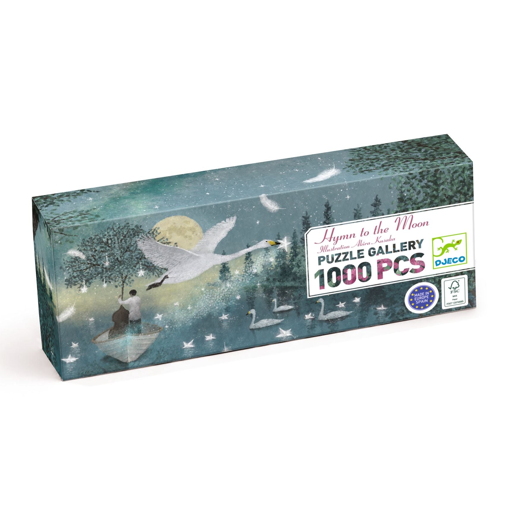 djeco puzzel hymn to the moon - 1000st