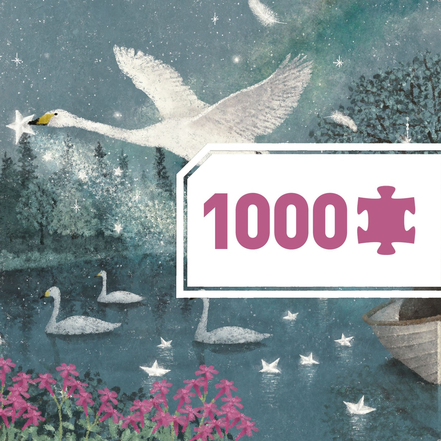djeco puzzel hymn to the moon - 1000st