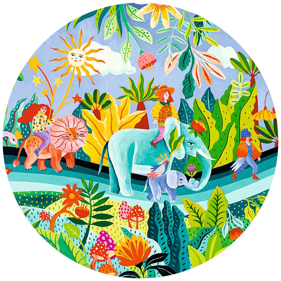 djeco puzzel la fiesta - 1000st | DJ07693 | 2