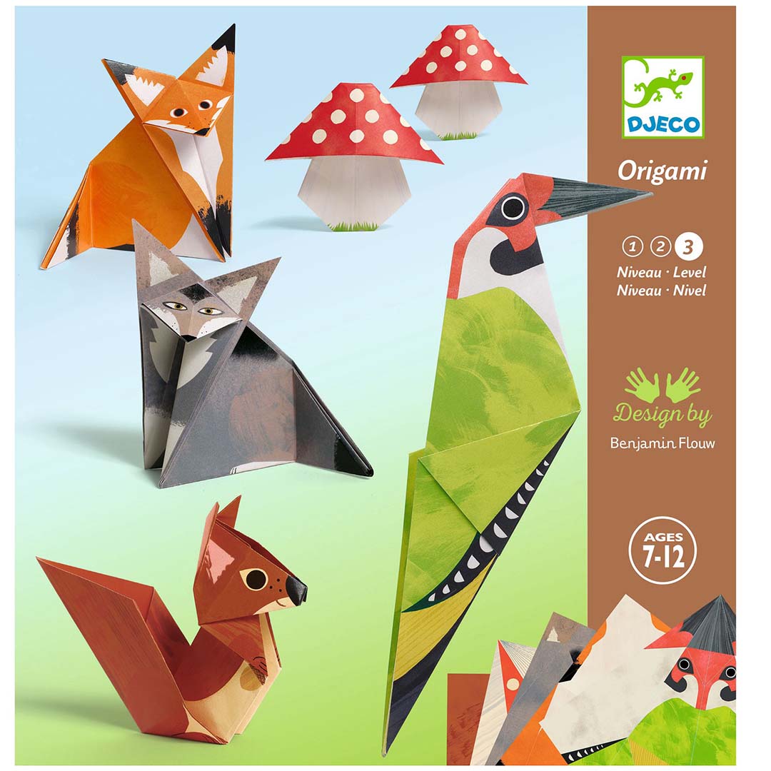 djeco origami - boswandeling | DJ08704 | 1