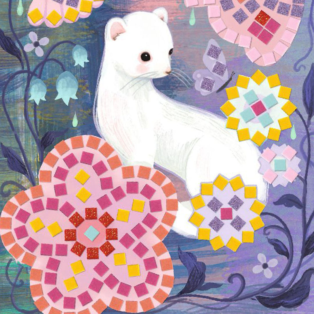 djeco knutselset mozaïek boslandschap | DJ09309 | 6