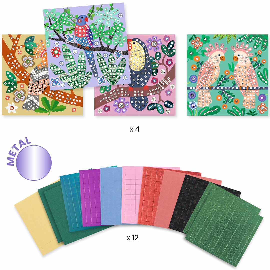 djeco mozaïek boomtoppen | DJ09419 | 3