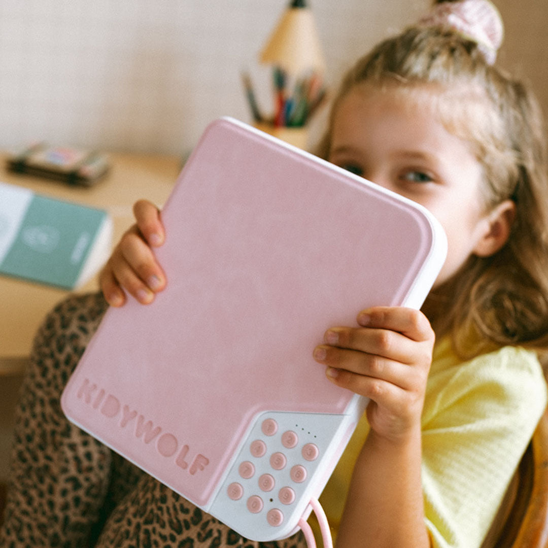 kidywolf geheimenboek met spraakrecorder - kidytreasure - roze | KIDYTREASURE-PI | 3