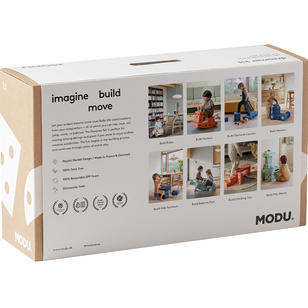 modu bouwset dreamer - ocean mint - 34st | M-SET-DRE-OM-FG | 6