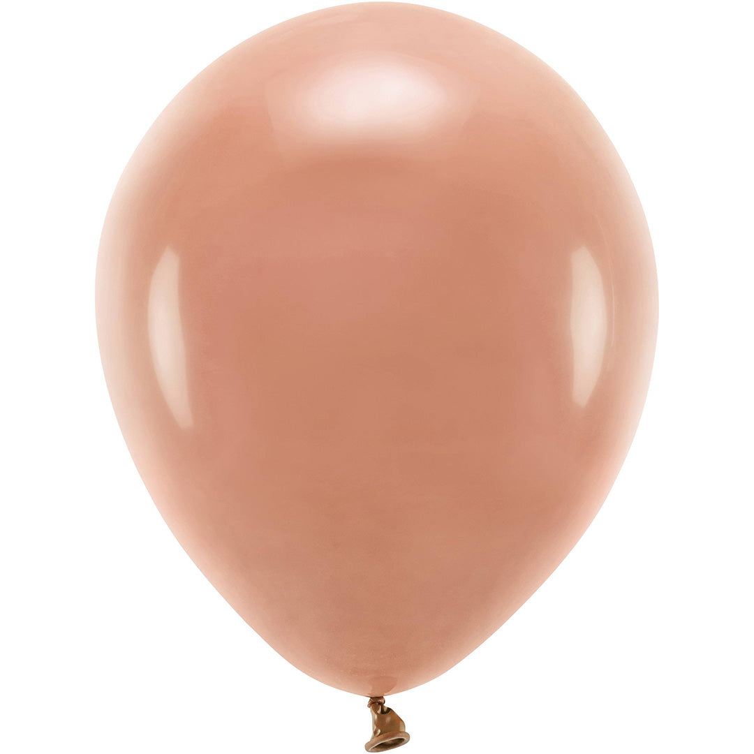 partydeco ballonnen pastel - misty rose - 30 cm - 10st | ECO30P-081MR-10 | 1